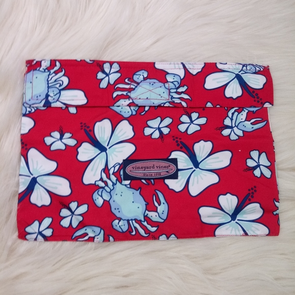 🍓$10 In Bundle🍓Vineyard Vines Floral Small Pouch - Picture 3 of 11